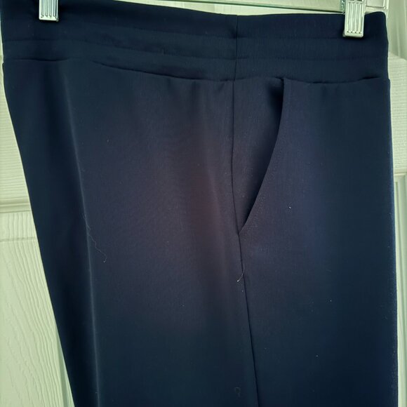 Ralph Lauren Active Set Zip Track Jacket-XL & Pants-L NavyBlue Lime Green w Logo - Picture 6 of 8